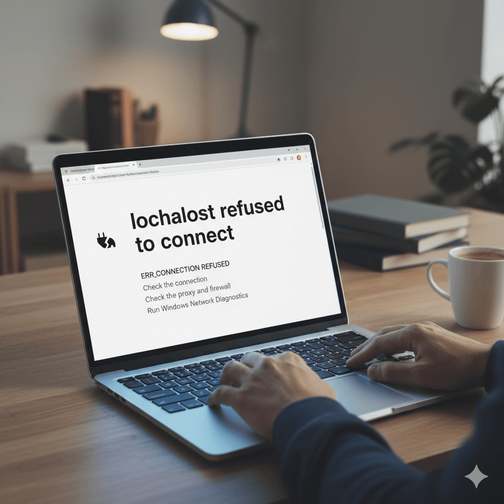 ๐ง How a Simple โlocalhost refused to connectโ Error in Class 11 Taught Me About Operating Systems